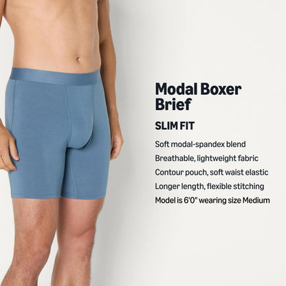 Amazon Essentials Men's Super Soft Modal Boxer Briefs, Pack of 5