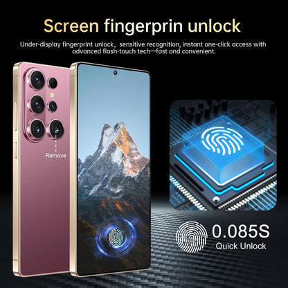 26 Ultra Unlocked Phone 16+1TB,Built in Pen The Phone,Battery 7000mAh 7.0" HD Screen,Android 15 Smartphone,Face ID/5G/Fingerprint Lock/Dual SIM/GPS (Rose Gold)