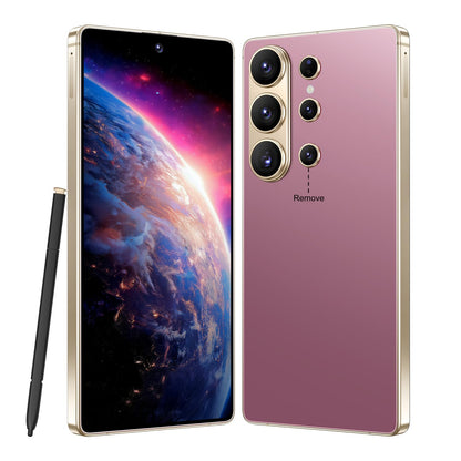 I26Ultra Unlocked Smartphone,6.99" HD+ Display,Built in Pen,16+1024GB Unlocked Phone,Snapdragon 8 Gen4,7000mAh Dual Speakers 5G/Face ID/Fingerprint Lock/Dual SIM/GPS (Black)