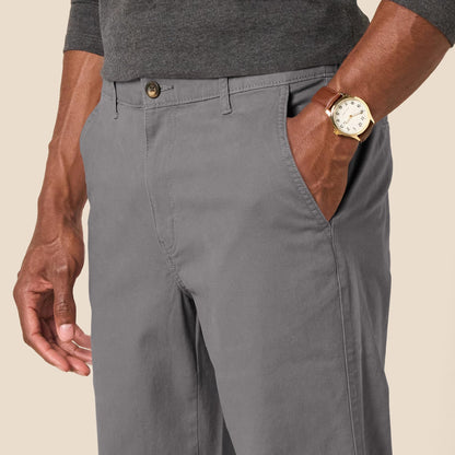 Amazon Essentials Men's Straight-Fit Chino Jogger Pants with Elastic Waist and Pockets