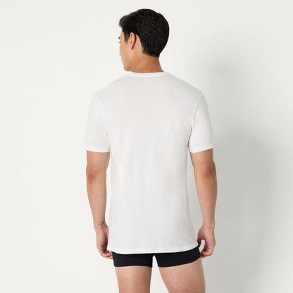 Amazon Essentials Men's Slim Fit Crewneck Undershirts, Pack of 6