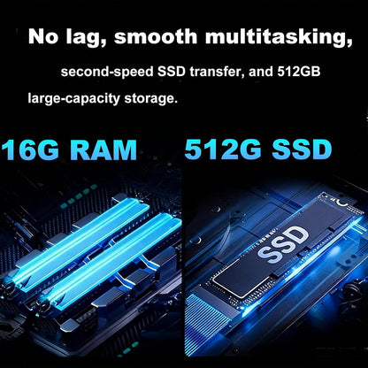 23.8-Inch Fhd All-in-One Desktop Compute,Core i5, 16GB DDR RAM,512GB PCIe SSD,1920x1080 FHD Display, WiFi, Bluetooth,Mouse and Keyboard Include
