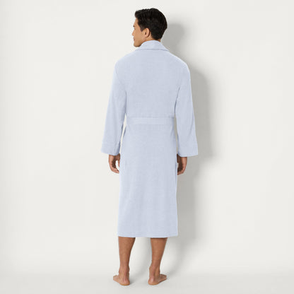 Amazon Essentials Men's Lightweight Cotton Waffle Bath Robe, Mid-Length Loungewear (Available in Big & Tall)