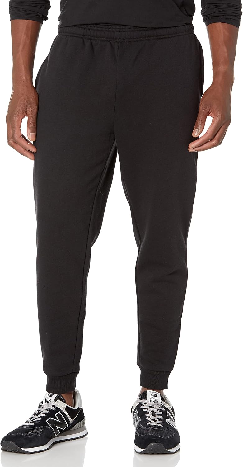 Amazon Essentials Men's Joggers Sweatpants, Fleece, Comfortable Fit