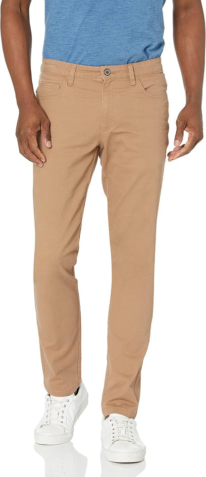 Amazon Essentials Men's Skinny Fit 5-Pocket Comfort Stretch Chino Pants