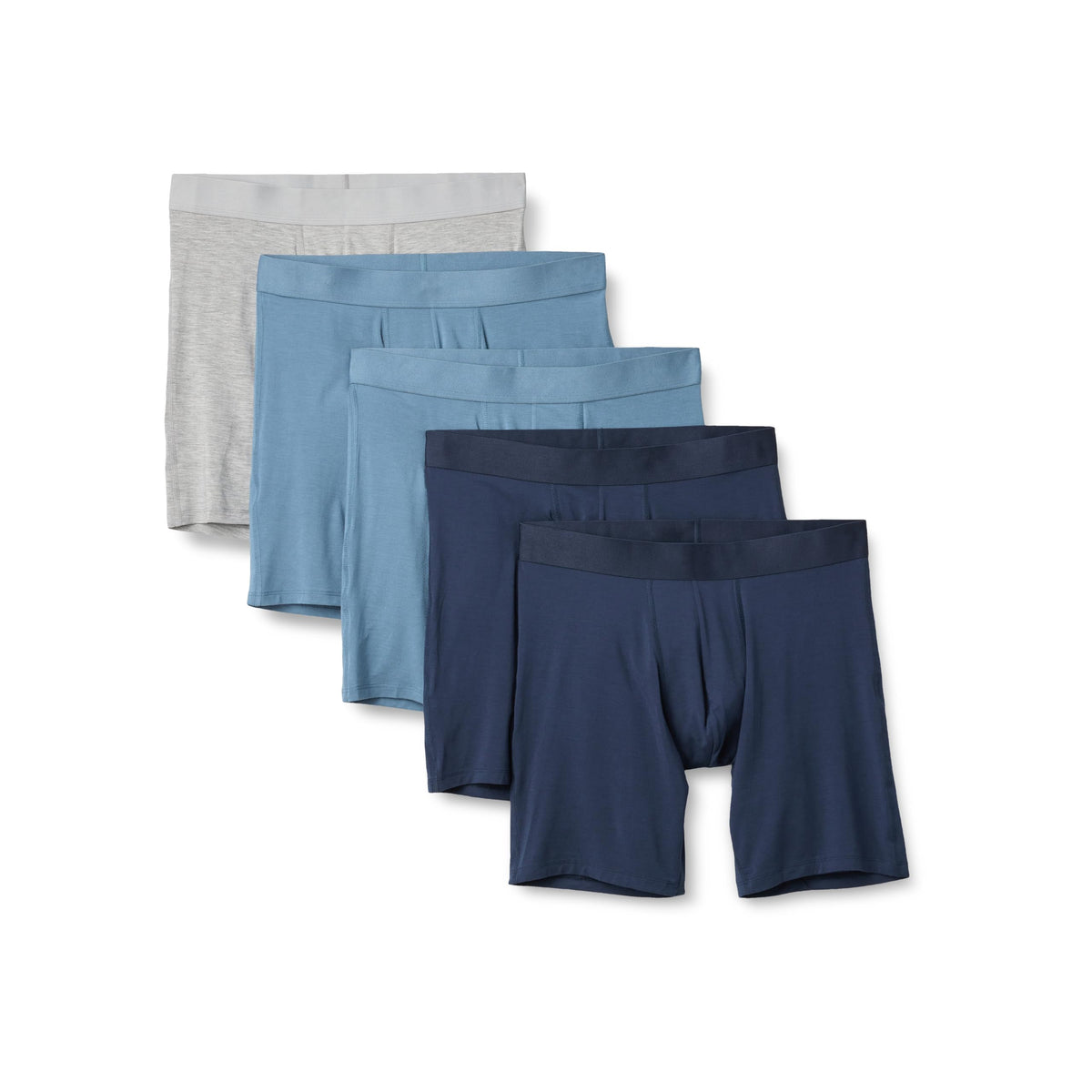 Amazon Essentials Men's Super Soft Modal Boxer Briefs, Pack of 5