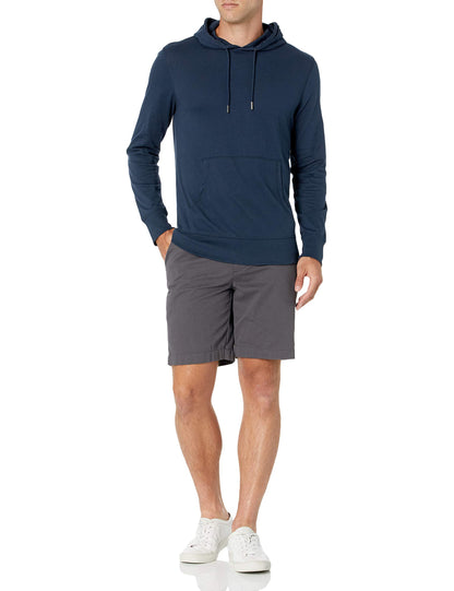 Amazon Essentials Men's Lightweight Jersey Pullover Hoodie, Soft