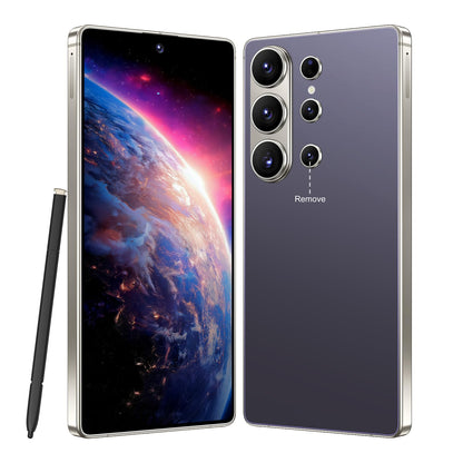 I26Ultra Unlocked Smartphone,6.99" HD+ Display,Built in Pen,16+1024GB Unlocked Phone,Snapdragon 8 Gen4,7000mAh Dual Speakers 5G/Face ID/Fingerprint Lock/Dual SIM/GPS (Black)