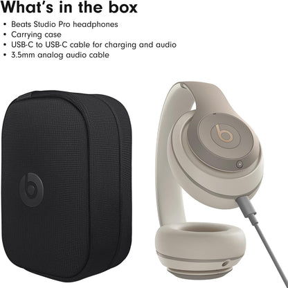 Beats Studio Pro with AppleCare+ for Headphones (2 Years) - Sand Gray