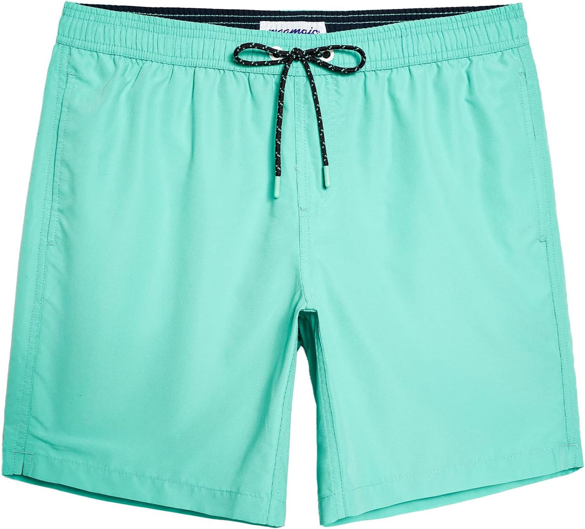 maamgic Mens Swim Trunks Quick Dry Mesh Linner with Pockets 7" Beach Shorts