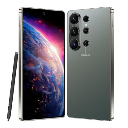 I26Ultra Unlocked Smartphone,6.99" HD+ Display,Built in Pen,16+1024GB Unlocked Phone,Snapdragon 8 Gen4,7000mAh Dual Speakers 5G/Face ID/Fingerprint Lock/Dual SIM/GPS (Black)