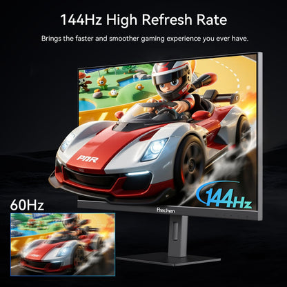 Prechen 23.8 Inch Dual Stacked Touchscreen Monitor, FHD IPS, 75Hz 65W USB-C Charging Computer Monitors 10 Point Touch, 99% sRGB, VESA USB-C/HDMI, Dual Touch Monitor for Laptop, Mac, Windows