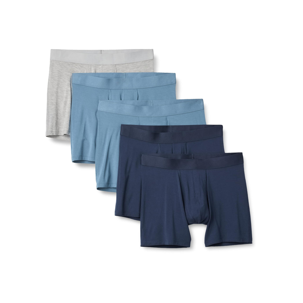 Amazon Essentials Men's Super Soft Modal Boxer Briefs, Pack of 5