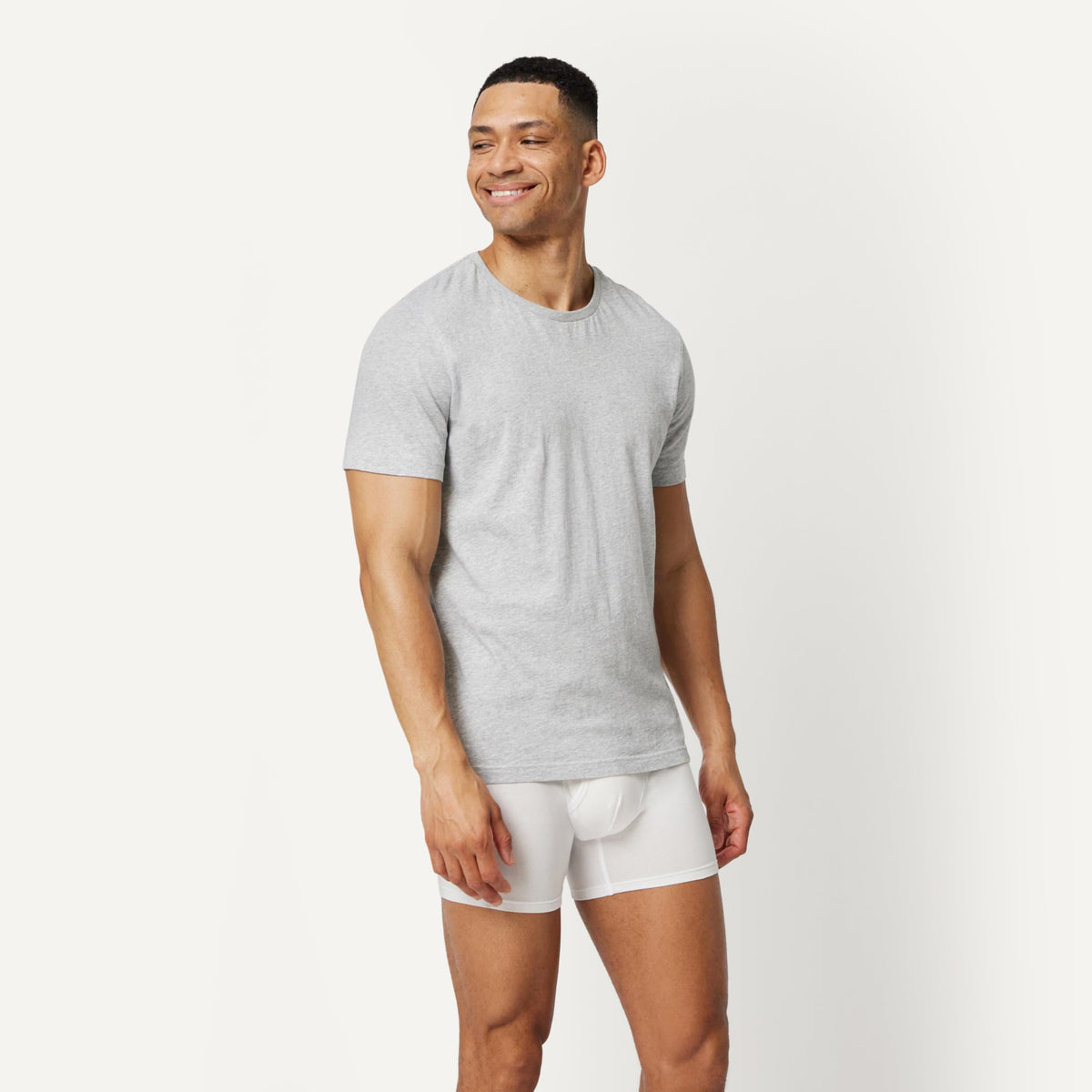 Amazon Essentials Men's Cotton Jersey Boxer Briefs Underwear, Pack of 5
