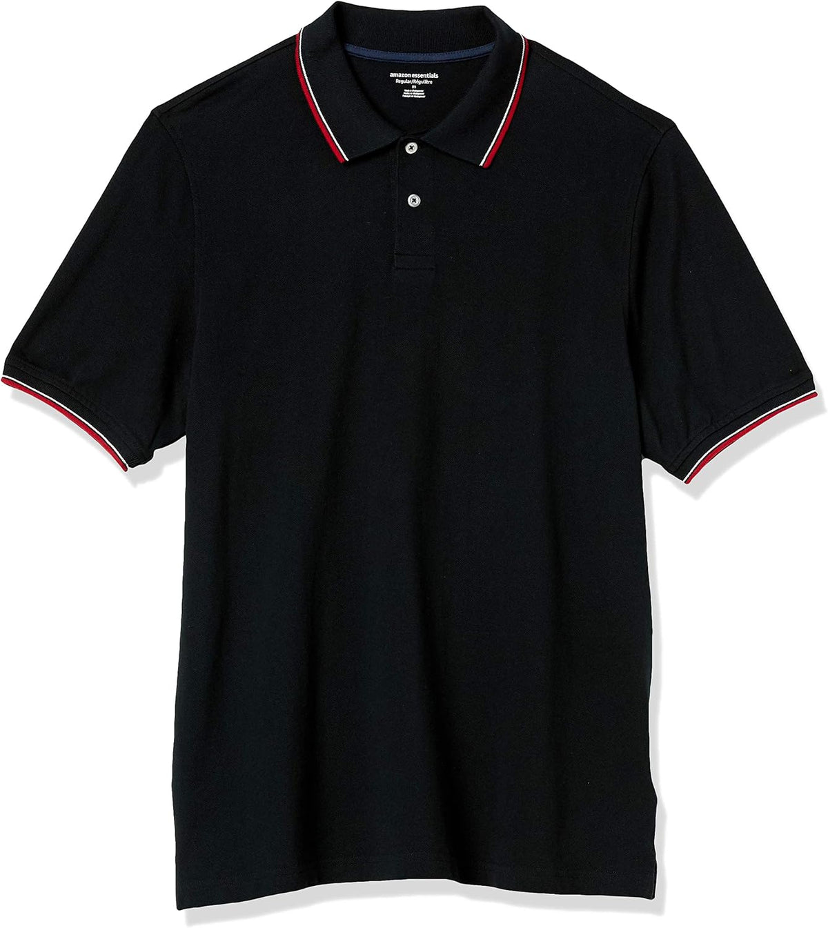Amazon Essentials Men's Regular-Fit Cotton Pique Polo Shirt