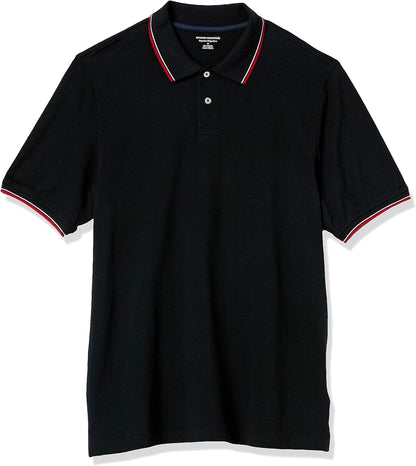 Amazon Essentials Men's Regular-Fit Cotton Pique Polo Shirt