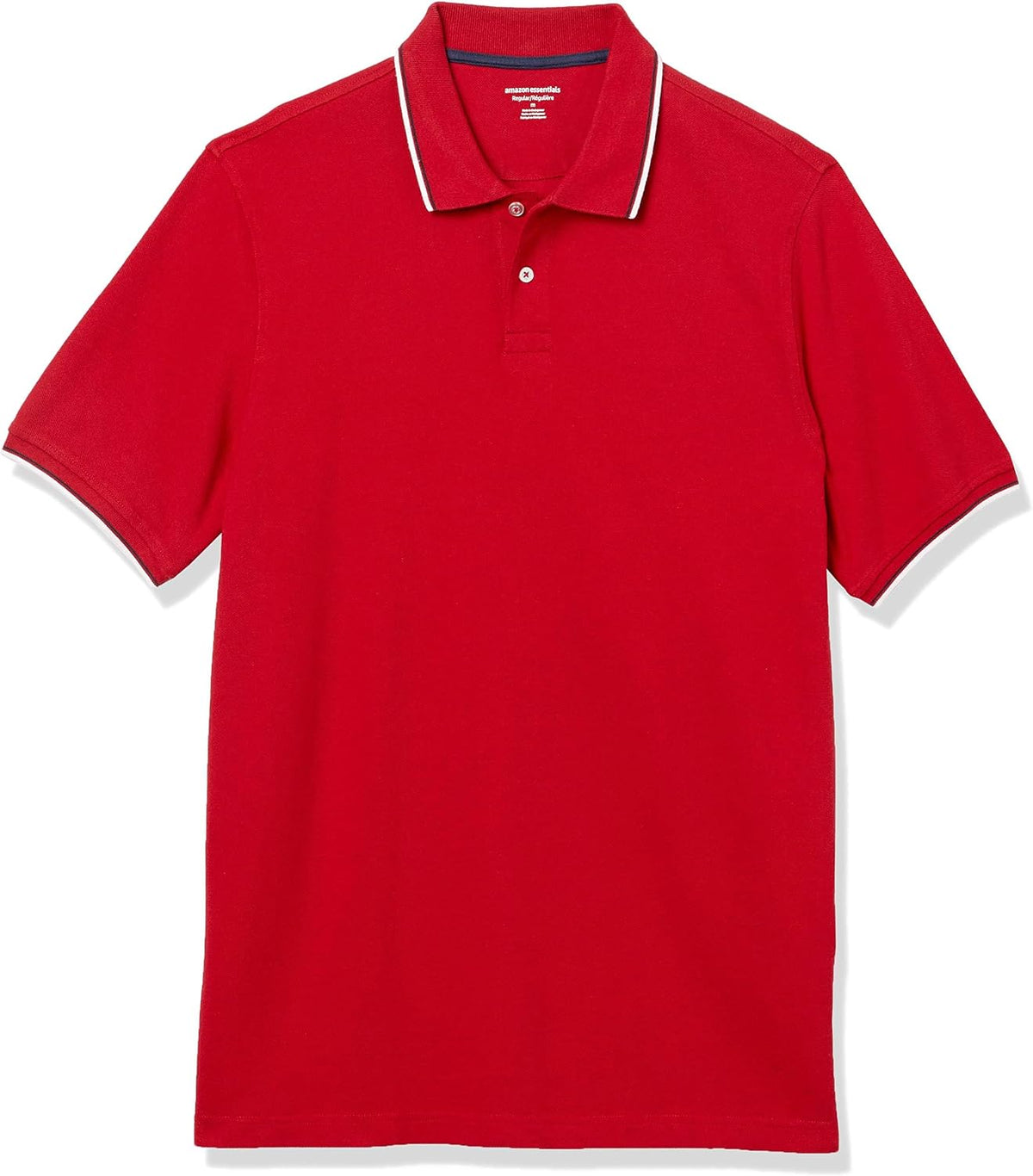 Amazon Essentials Men's Regular-Fit Cotton Pique Polo Shirt