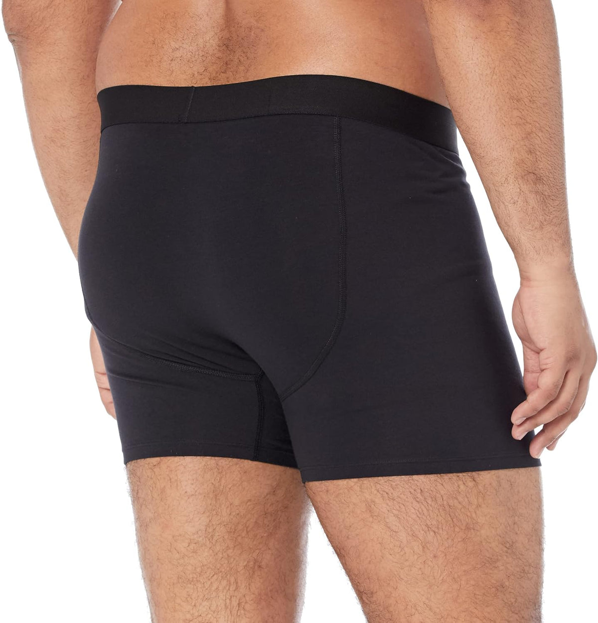Amazon Essentials Men's Cotton Jersey Boxer Briefs Underwear, Pack of 5