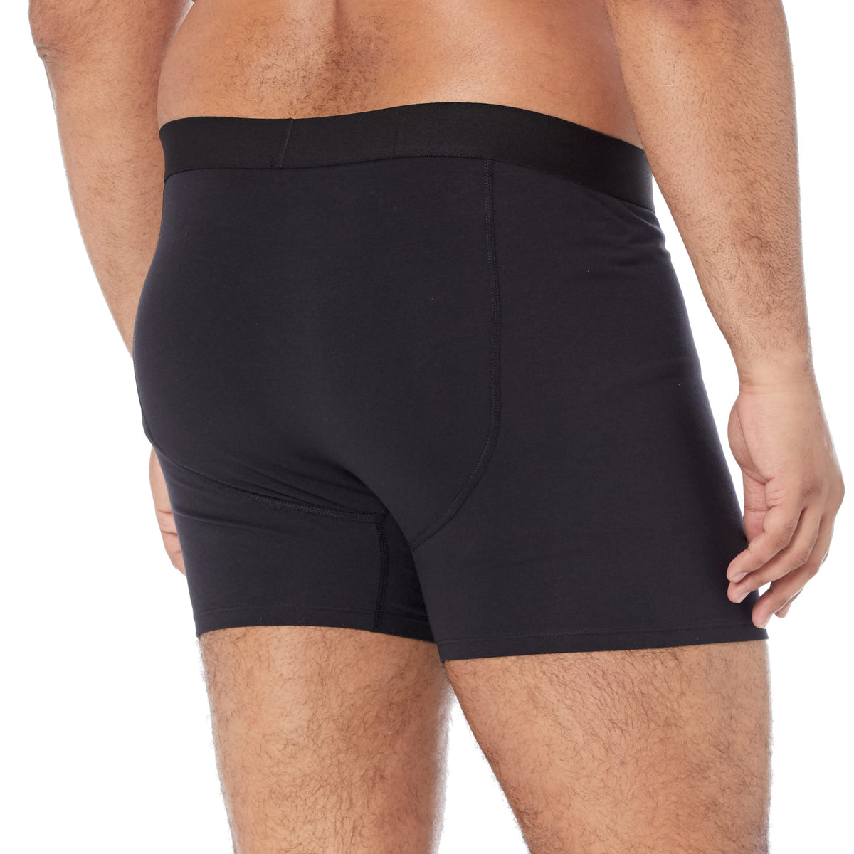 Amazon Essentials Men's Cotton Jersey Boxer Briefs Underwear, Pack of 5