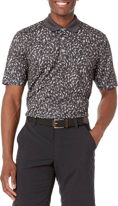 Amazon Essentials Men's Regular Fit Golf Polo Shirt, Moisture-Wicking Quick Dry, Recycled Polyester, Short Sleeve