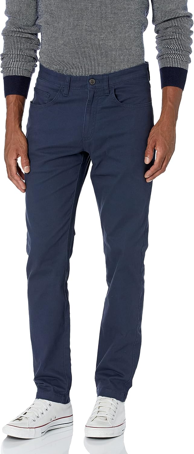 Amazon Essentials Men's Skinny Fit 5-Pocket Comfort Stretch Chino Pants