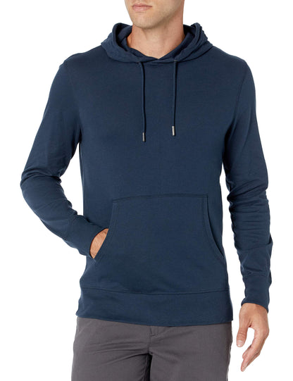 Amazon Essentials Men's Lightweight Jersey Pullover Hoodie, Soft
