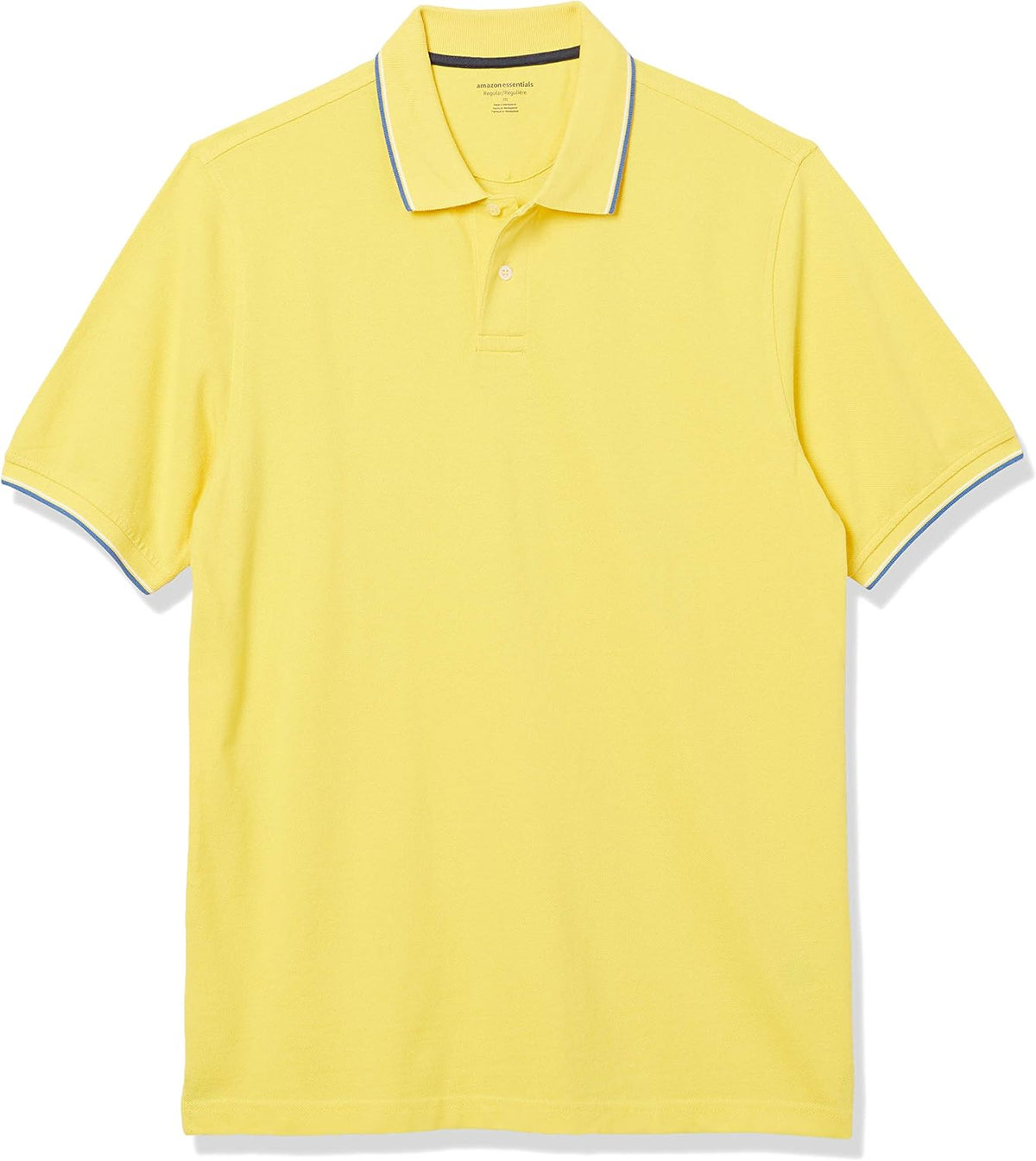 Amazon Essentials Men's Regular-Fit Cotton Pique Polo Shirt