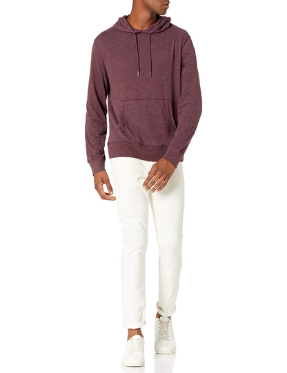 Amazon Essentials Men's Lightweight Jersey Pullover Hoodie, Soft