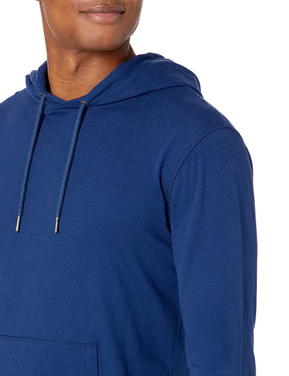Amazon Essentials Men's Lightweight Jersey Pullover Hoodie, Soft