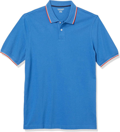Amazon Essentials Men's Regular-Fit Cotton Pique Polo Shirt