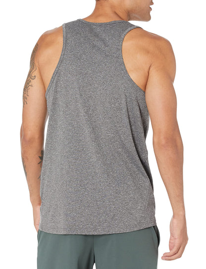 Amazon Essentials Men's Quick Dry Moisture-Wicking Tech Stretch Active Sleeveless Tank Top Workout Shirt