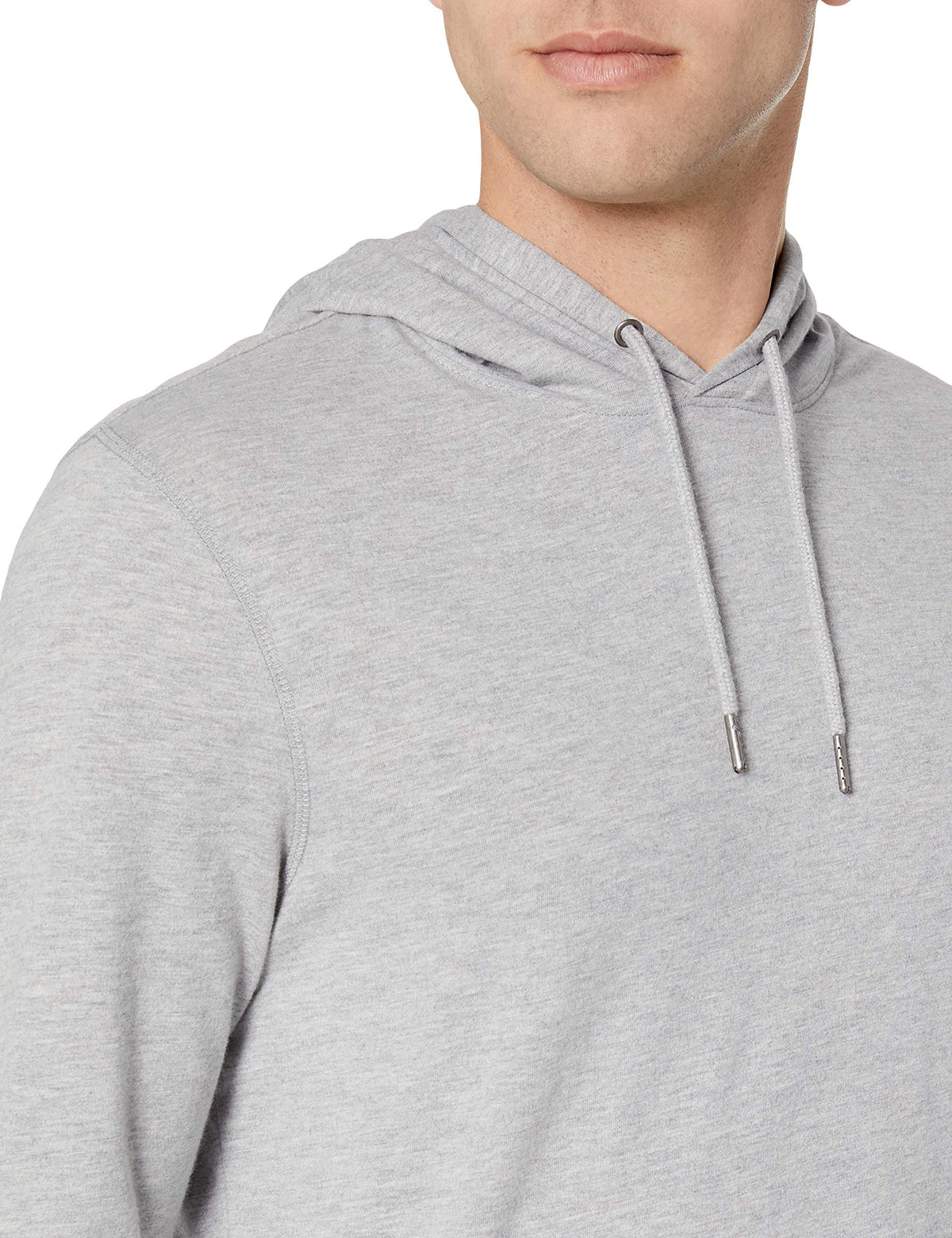 Amazon Essentials Men's Lightweight Jersey Pullover Hoodie, Soft