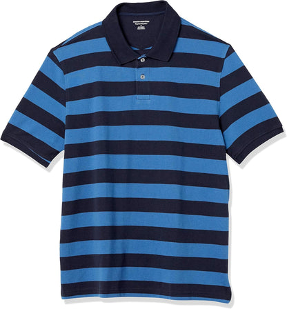 Amazon Essentials Men's Regular-Fit Cotton Pique Polo Shirt