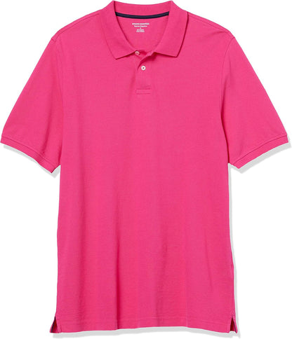 Amazon Essentials Men's Regular-Fit Cotton Pique Polo Shirt