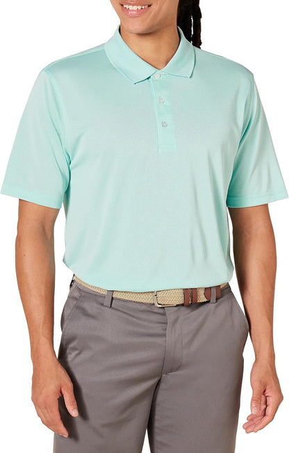 Amazon Essentials Men's Regular Fit Golf Polo Shirt, Moisture-Wicking Quick Dry, Recycled Polyester, Short Sleeve