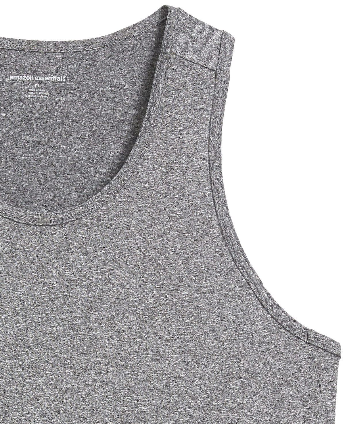 Amazon Essentials Men's Quick Dry Moisture-Wicking Tech Stretch Active Sleeveless Tank Top Workout Shirt