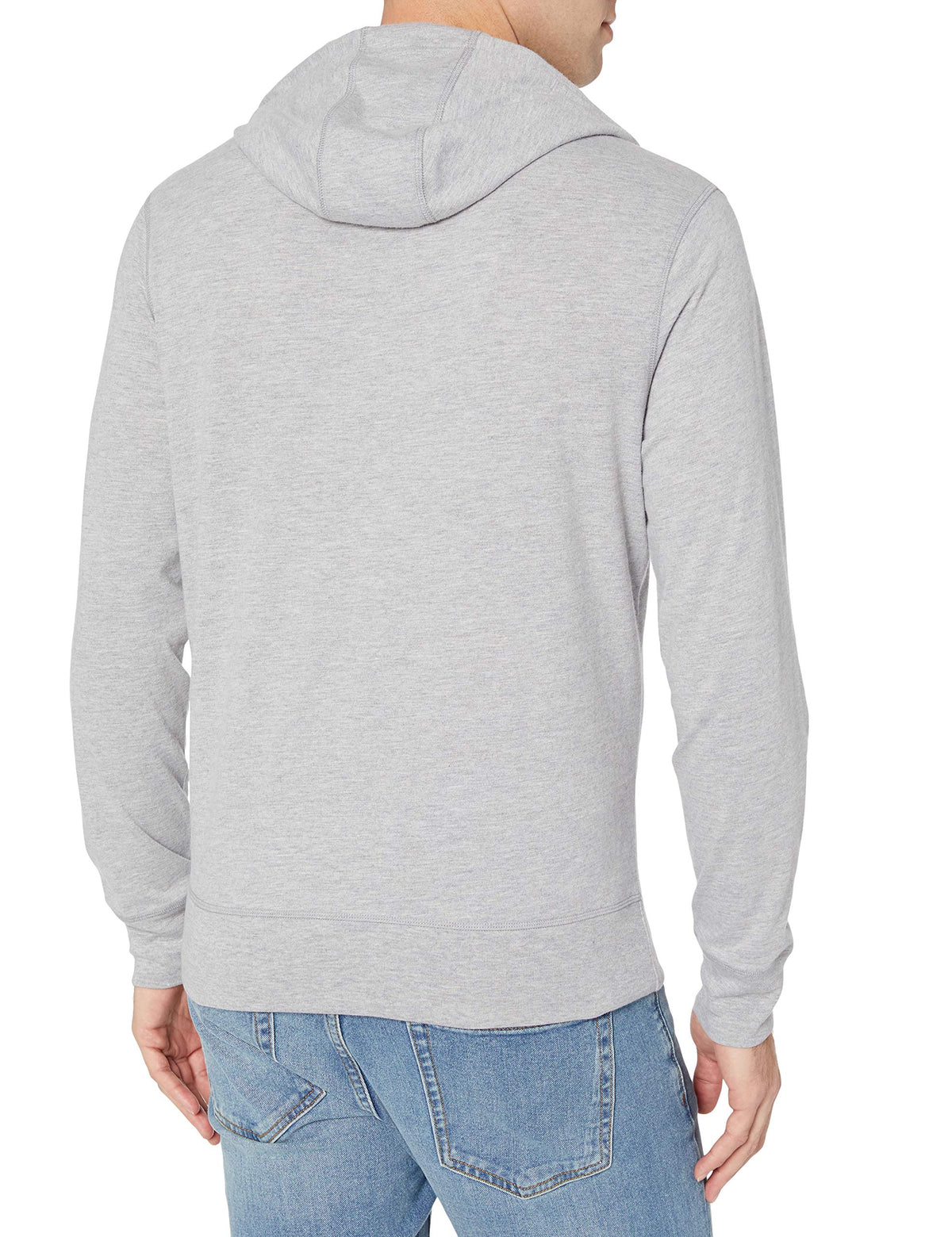 Amazon Essentials Men's Lightweight Jersey Pullover Hoodie, Soft