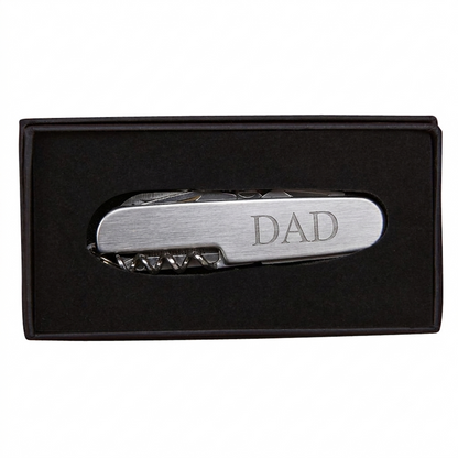 Folding 9-tool Pocket Knife